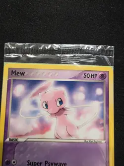 Mew EX Holon Phantoms 111/110 Secret Rare Pokemon Card Non-Holo Exclusive SEALED - Image 3