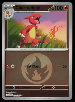 Charmeleon (Energy Symbol ) 021/217 Ascended Heroes Pokemon Reverse Holo NM - Image 1
