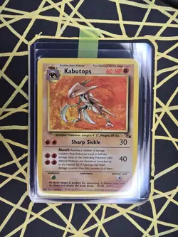 🔥 Kabutops 24/62 🔥 Original Non Holo Rare Fossil Set Pokemon Card WOTC 1999 - Image 1