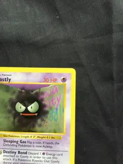 Pokemon Cards: Base Set 1st Edition Common: Gastly 50/102 - Image 3