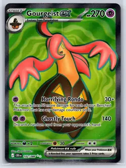 GOURGEIST EX 102/086 CHAOS RISING POKEMON NEAR MINT - Image 1