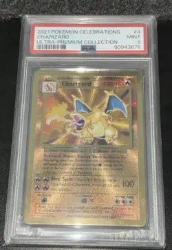 Pokemon TCG PSA 9 25th UPC Anniversary Metal Promos (Charizard & Pikachu) - Image 3