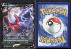 DARKRAI V 098/189 HOLO V RARE ASTRAL RADIANCE POKEMON NM/M - Image 1