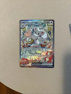 2026 Pokemon TCG Cinccino ex 119/086 SIR Chaos Rising Excellent-NM/M - Image 1
