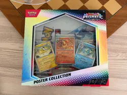 Pokemon TCG Prismatic Evolutions Poster Collection Brand New Sealed - Image 1