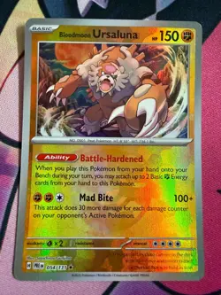 Pokemon TCG - Prismatic Evolutions - Bloodmoon Ursaluna Masterball 054/131 RH - Image 2