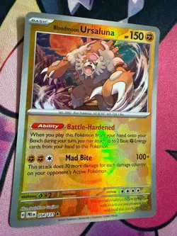 Pokemon TCG - Prismatic Evolutions - Bloodmoon Ursaluna Masterball 054/131 RH - Image 3
