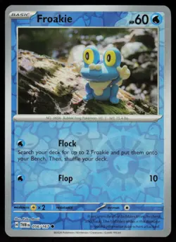 Froakie 056/167 Common Twilight Masquerade Pokemon Reverse Holo Near Mint - Image 1