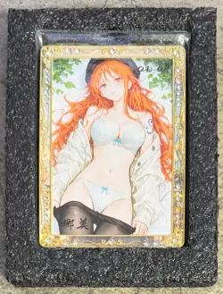 Nami ONE PIECE QD-04 - Linglang Pictures 3rd Edition - Waifu Goddess - #06/66 - Image 1