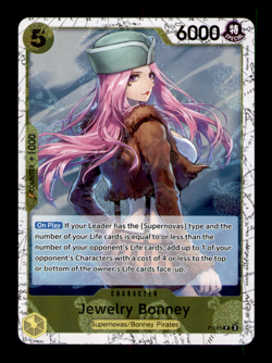 One Piece Jewelry Bonney (P-085/376) Premium Booster -The Best- Vol. 2 NM FOIL - Image 1