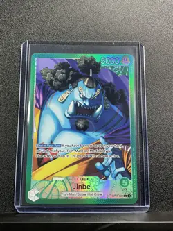A Fist of Divine Speed Jinbe (021) (Alternate Art) #OP11-021 - Image 1