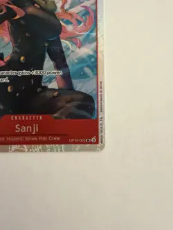 Sanji OP10-005 SR Royal Blood 2025 ENGLISH - NM - Image 4