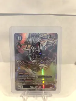 Digimon Card Game Singles Gaiomon Alt Art P-183 P World Convergence - Image 1