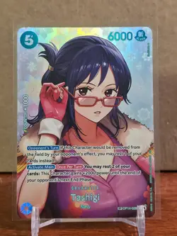 One Piece Tashigi OP14-029 OP-16 SP Rare Alt Art OP16 the time of battle - Image 1