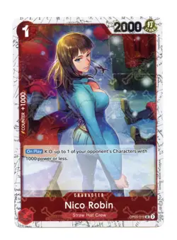 Nico Robin (Jolly Roger Foil) OP05-010 UC One Piece Premium Booster -The Best- - Image 1