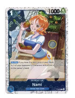 Nami (Jolly Roger Foil) P-053 PR One Piece Premium Booster -The Best- English NM - Image 1