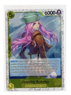 Jewelry Bonney (Pirate Foil) P-085 PR Foil One Piece Premium Booster Vol. 2 NM - Image 1