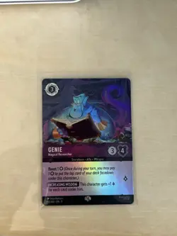 Disney Lorcana Genie - Magical Researcher (Epic) 210/204 Winterspell Holo - Image 1