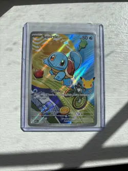 Pokemon Squirtle 30th anniversary gen 1 first partner black star promo 39 NM - Image 1