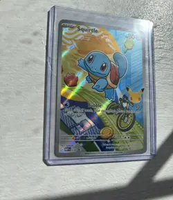 Pokemon Squirtle 30th anniversary gen 1 first partner black star promo 39 NM - Image 3
