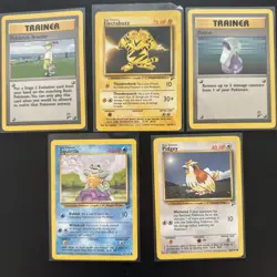 Pokemon Base Set 2 Vintage WOTC Cards - Image 1