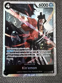 Kin'emon OP16-082 SR The Time of Battle - One Piece Card Game - Image 1