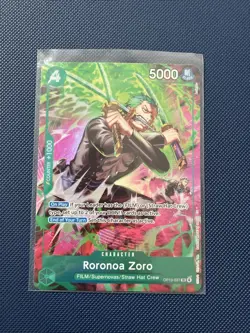 Roronoa Zoro OP13-037 TR Adventure On Kami’s Island One Piece - Image 1