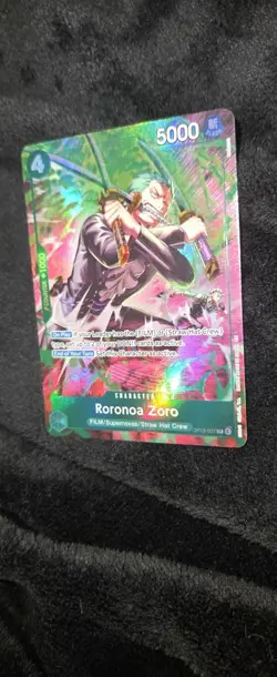 ONE PIECE ZORO OP15 TR - OP13-037 Roronoa Zoro Treasure Rare - Image 1