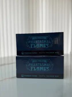 2 X Pokemon TCG Phantasmal Flames Pokemon Center Elite Trainer Box - ETB - Image 5