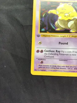Pokemon Cards: Base Set 1st Edition Common: Drowzee 49/102 - Image 5