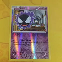 Gastly Reverse Holo Common 58/162 BREAKthrough NM Pokemon TCG Card - Image 1