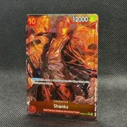 One Piece TCG Wings of the Captain Shanks OP06-007 Alternate Alt Art NM English - Image 2