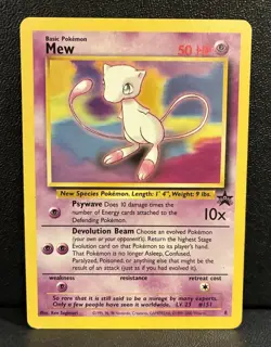 Mew Promo Normal | WoTC Promo 8 | Pokemon TCG MP - Image 1