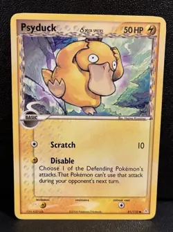 LP Psyduck (Delta Species) 81/110 Holon Phantoms Regular Pokemon Regular - Image 1