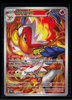 Pokemon 2024 Twilight Masquerade Infernape #173/167 - Image 1
