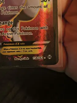 Pokemon Mewtwo-EX TCG Full Art Ultra Rare Holo Card Breakthrough 158/162 - Image 4