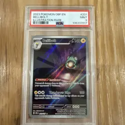 PSA 9 Bellibolt 201/197 Pokemon Sv: Obsidian Flames Illustration Rare 2023 MINT - Image 1