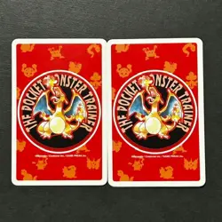 S7782 Growlithe & Arcanine Red Charizard Playing Poker Cards Pokemon J27 - Image 2