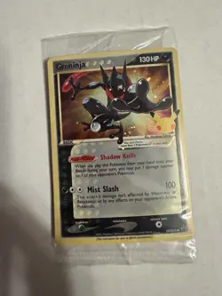 Sealed 2021 Pokemon Greninja Gold Star Celebrations Etb Promo SWSH144 - Image 1