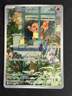 Pokemon Charmander (44/296) Scarlet & Violet Black Star Promos NM HOLO - Image 1