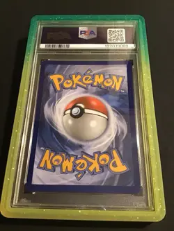 2015 POKEMON XY ROARING SKIES #105 FULL ART/M RAYQUAZA EX PSA 8 - Image 5