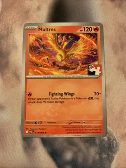 Moltres 014/094 NM - Play! Pokemon Stamped - Prize Pack Series 9 - Image 1