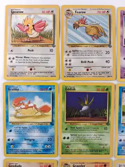 Vintage Pokemon Lot Of 20 WOTC Base Set Jungle Fossil Lot Unlimited MP - Image 2