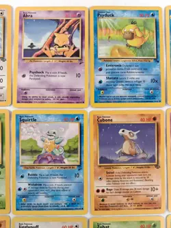 Vintage Pokemon Lot Of 20 WOTC Base Set Jungle Fossil Lot Unlimited MP - Image 3