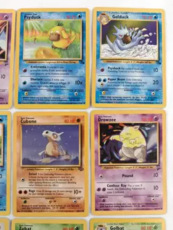 Vintage Pokemon Lot Of 20 WOTC Base Set Jungle Fossil Lot Unlimited MP - Image 4