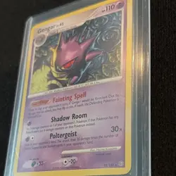 Nintendo Pokemon TCG Gengar Holo Rare 18/100 Stormfront English 2008 110HP - Image 3