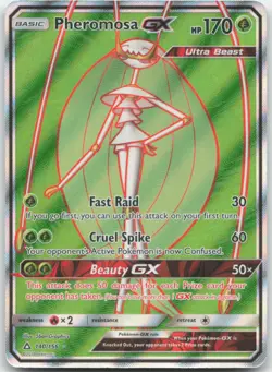 Pheromosa GX 140/156 SM - Ultra Prism Pokemon Card NM - Image 1