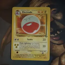 Pokemon TCG Electrode 18/64 Jungle Rare LP - Image 1