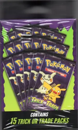 Pokemon CCG - 2023 Trick or Trade - Sealed Box of 15 Packs - Image 1