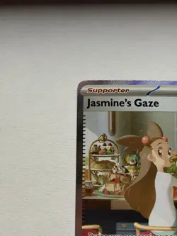Jasmine's Gaze 245/191 Sv08 Surging Sparks SIR Full Art Holo English Trainer - Image 4